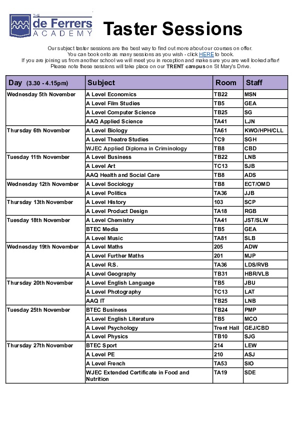 Taster Session Program 2025 (3)